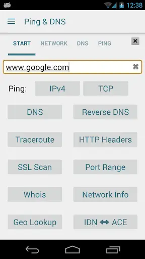 Ping & Net screenshot 1