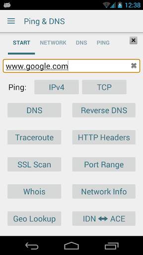 Ping & Net screenshot 1