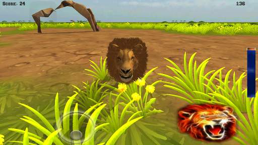Angry & Wild Lion Simulator स्क्रीनशॉट 3