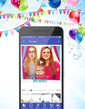 Birthday Video Maker screenshot 4