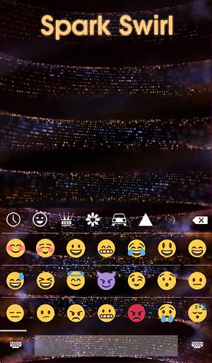 Spark Swirl Animated Keyboard screenshot 4