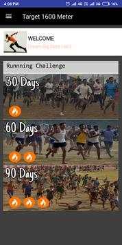 Target 1600 Meter Army Running Preparation App screenshot 2