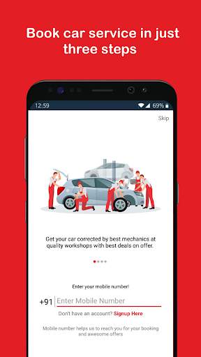 OXO CARE- Best Car Wash & Car Service Booking App screenshot 1