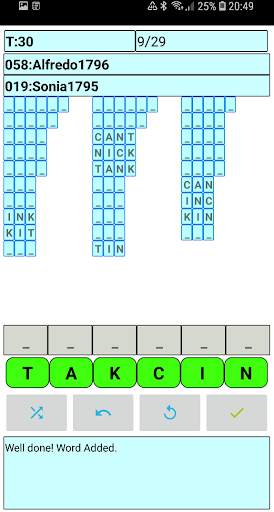 Word Scramble Game - relaxing and challenging game screenshot 6