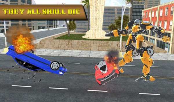 Classic Car Transform Robot screenshot 14