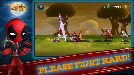 Stickman Fight : Super Hero Epic battle screenshot 3