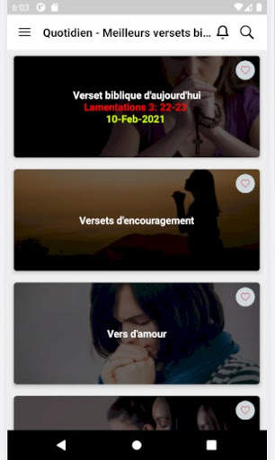Meilleur verset biblique - Quo screenshot 1