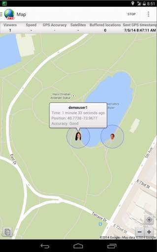 Real-Time GPS Tracker 2 screenshot 2