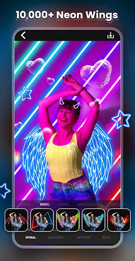 NeonArt PicsApp Photo Editor screenshot 5
