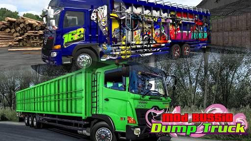 Mod BUSSID Dump Truck screenshot 1
