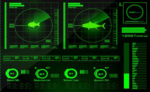 Fish Finder and Wifi Depth Sonar: Simulator screenshot 1