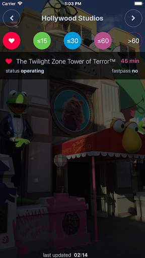 Wait Times at Disney World screenshot 3