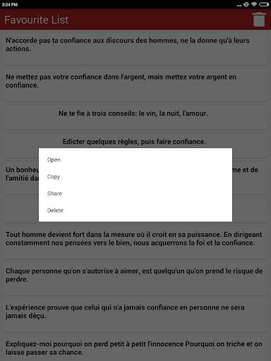 Citation Confiance Foi & Part screenshot 11