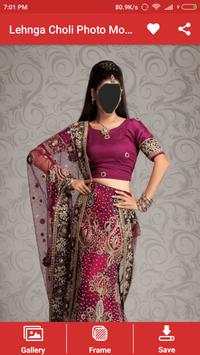Lehnga Choli Photo Montage screenshot 3