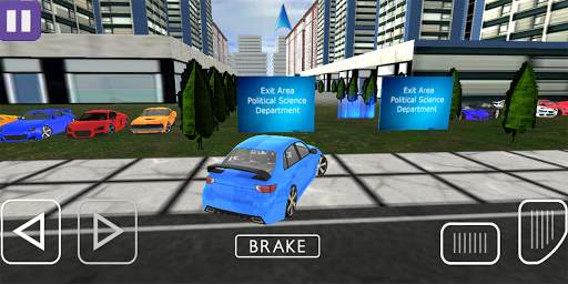 Real Car Parking: University Driving School Sim 3D screenshot 1