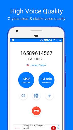 AT CallsFree - An Anonymous Free Calling App screenshot 2