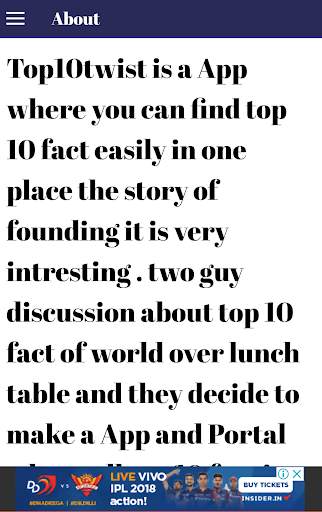 World Amazing Facts - did you know ? screenshot 5