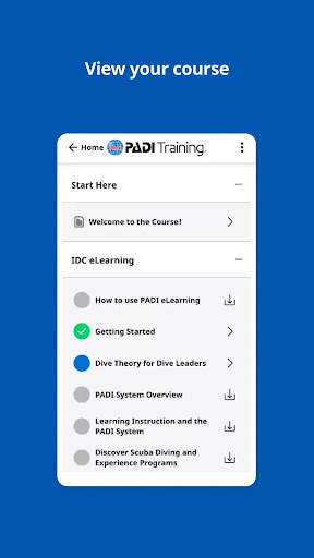 PADI Training screenshot 5