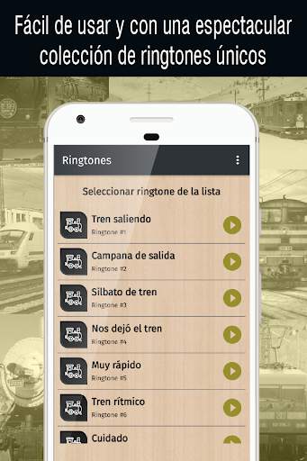 tonos de tren para celular, sonidos de trenes screenshot 2