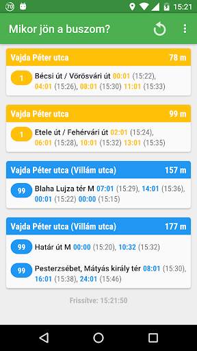 Mikor jön a buszom? - Budapest screenshot 3