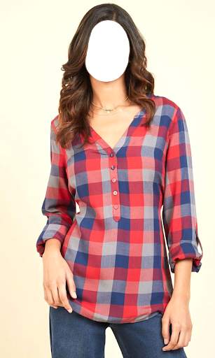 Women Shirt Photo Suit screenshot 6