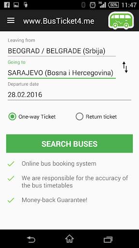BusTicket4.me - Bus Tickets screenshot 10