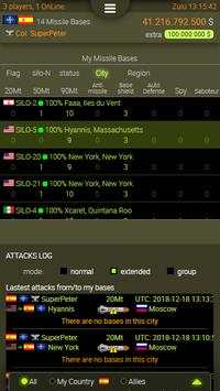 Nuclear WAR MMOG screenshot 3