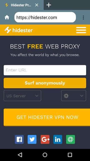 Stealth Browser screenshot 1