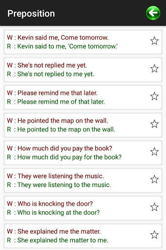 Common Mistakes in English скриншот 4