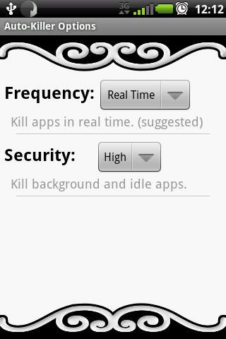 Elegant Task Killer screenshot 6