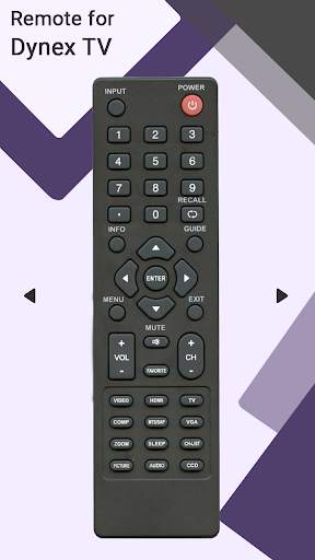 Remote for Dynex TV screenshot 1