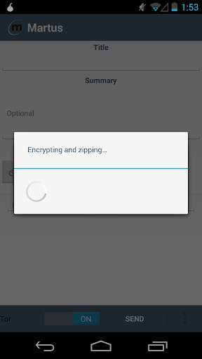 Mobile Martus screenshot 3