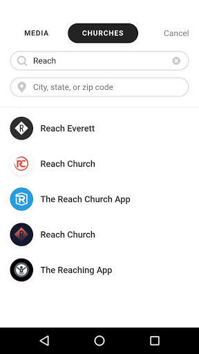 The Church App 1 تصوير الشاشة
