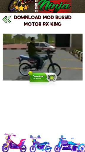 Mod Bussid Motor Ninja screenshot 6