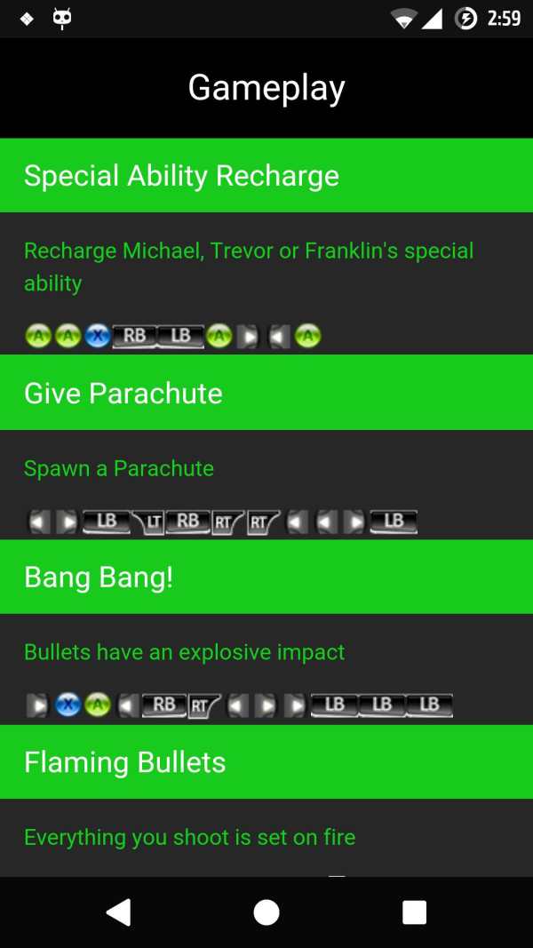 Cheat Codes for GTA 5 screenshot 3