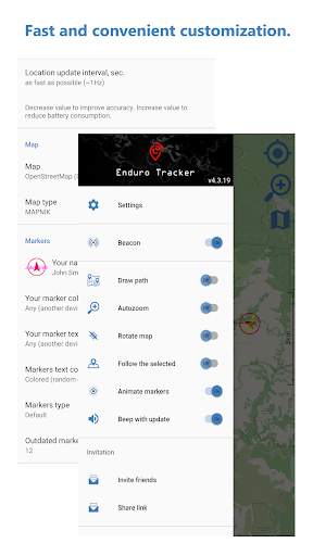 Enduro Tracker - GPS tracker screenshot 5