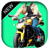 Man Bike Rider Photo Suit 2019 icon