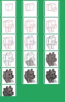 How to Draw Minecraft Advanced screenshot 4
