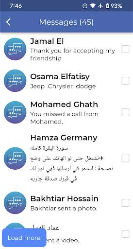 Delete Messenger Messages screenshot 4