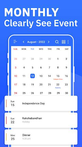 Calendar - Calendar app screenshot 2
