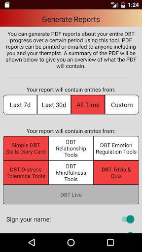 DBT Distress Tolerance Tools screenshot 8