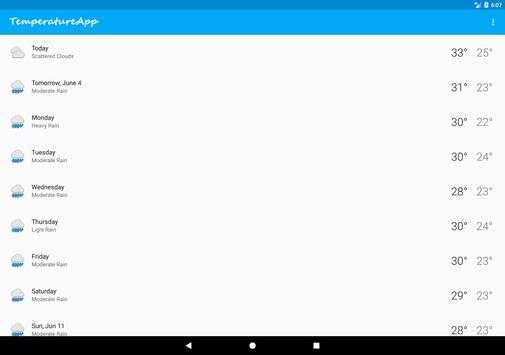 TemperatureApp screenshot 8