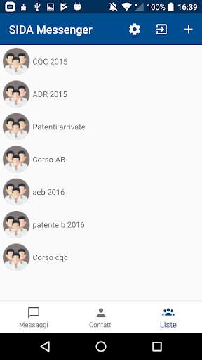 SIDA Messenger screenshot 2