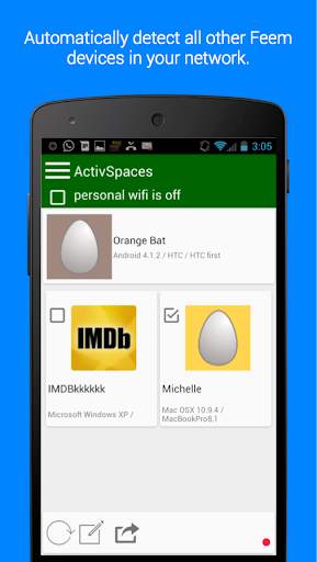 Feem Lite screenshot 2