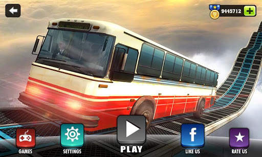 Impossible Sky Bus Driving Simulator Tracks 2018 screenshot 1