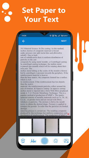Handwriter : handwriting change app screenshot 4