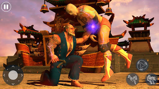 Kung fu Ninja vs KickBoxer: Rings Fight Game screenshot 2