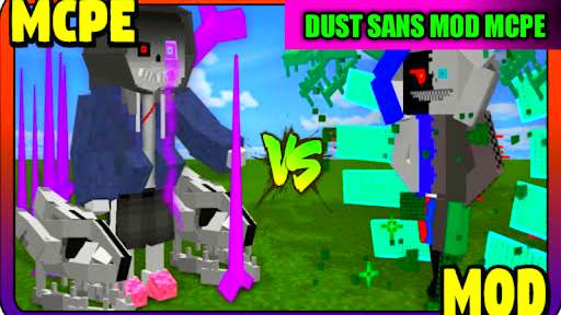 Dust Sans Mod for Minecraft screenshot 1