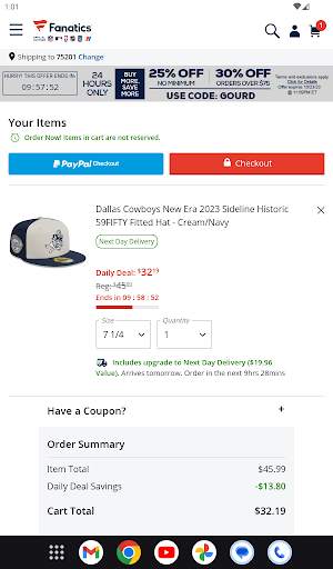 Fanatics: Shop & Earn screenshot 11