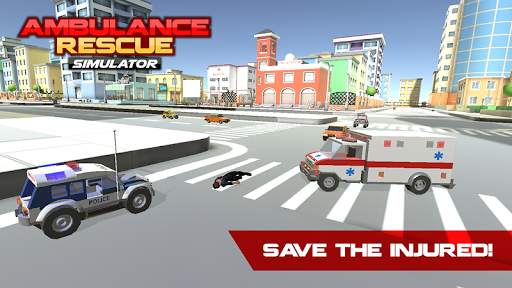 Ambulance Rescue Simulator screenshot 1
